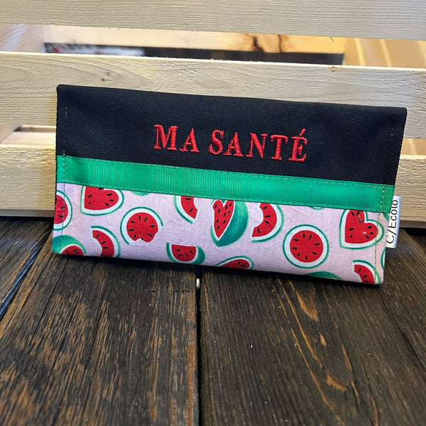 Protège Carnet Santé Melon D'eau