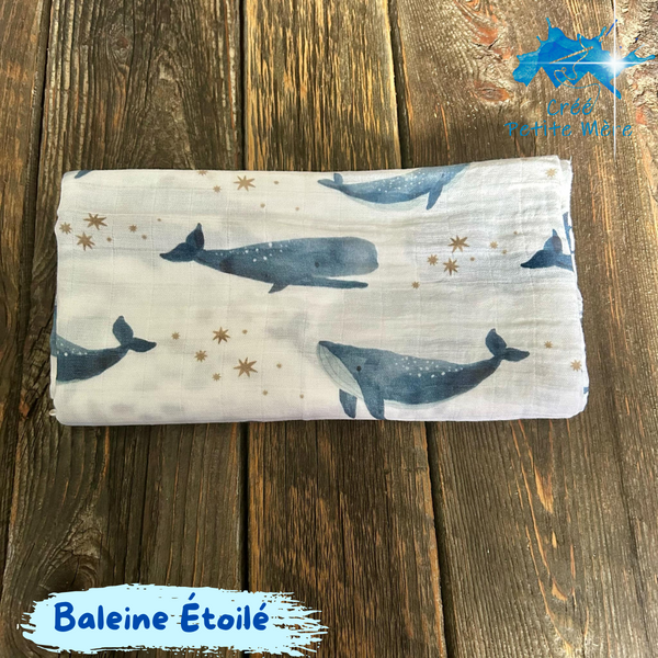 Mousseline Baleine Étoilé