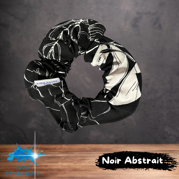 Chouchou Noir Abstrait