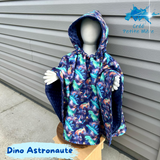 Poncho Dino Astronaute