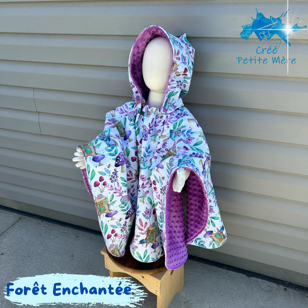 Poncho Forêt Enchantée