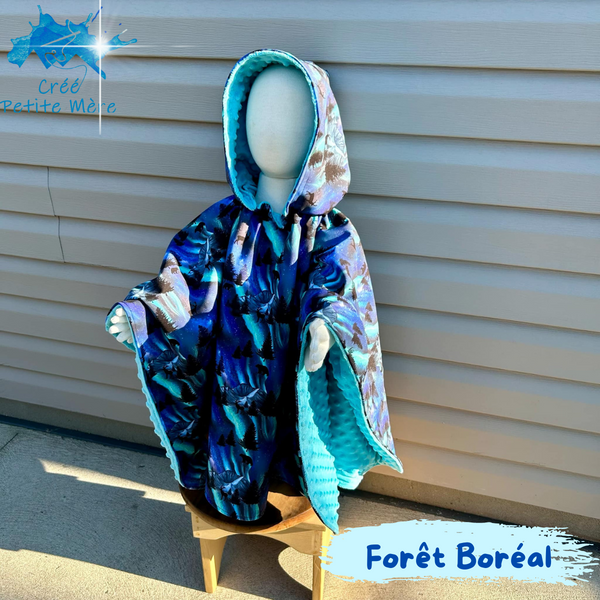 Poncho Forêt Boréale