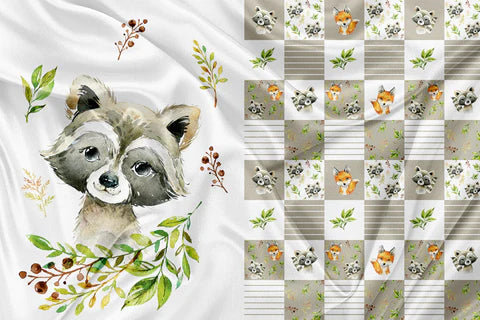 Doudou Raton Patchwork