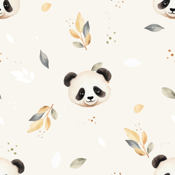 Poncho Panda Minimaliste