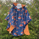 Poncho Renard Automne