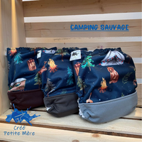 Couche Lavable Taille Unique Camping Sauvage