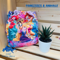 Couche Lavable Taille Unique Princesse & Animaux